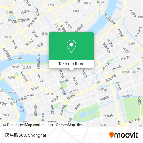民生路500 map