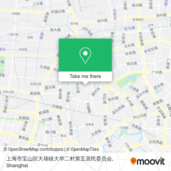 上海市宝山区大场镇大华二村第五居民委员会 map