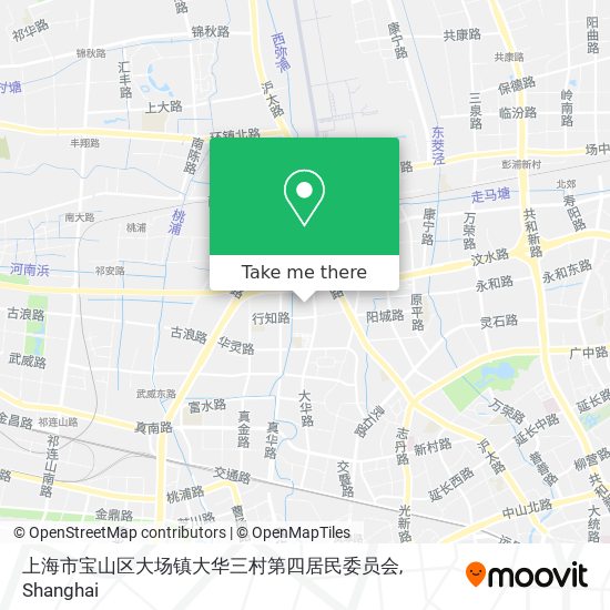 上海市宝山区大场镇大华三村第四居民委员会 map