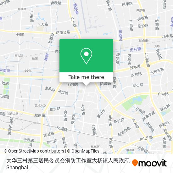 大华三村第三居民委员会消防工作室大杨镇人民政府 map