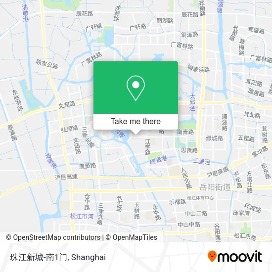 珠江新城-南1门 map