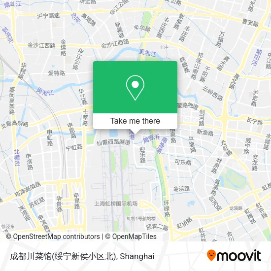 成都川菜馆(绥宁新侯小区北) map
