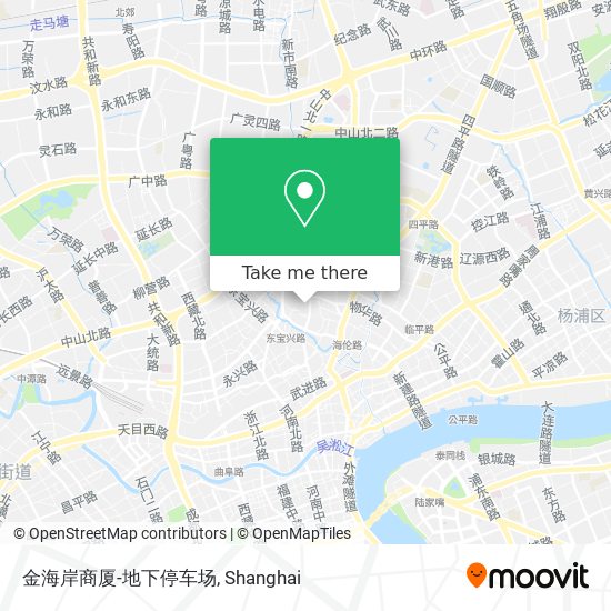 金海岸商厦-地下停车场 map