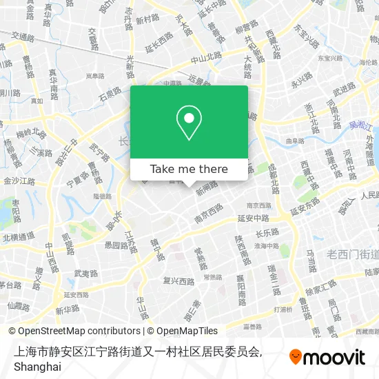 上海市静安区江宁路街道又一村社区居民委员会 map