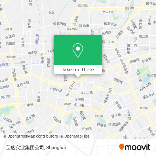 宝然实业集团公司 map