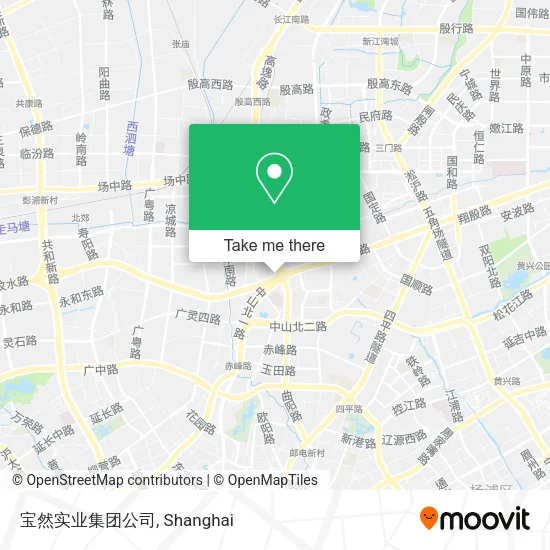 宝然实业集团公司 map