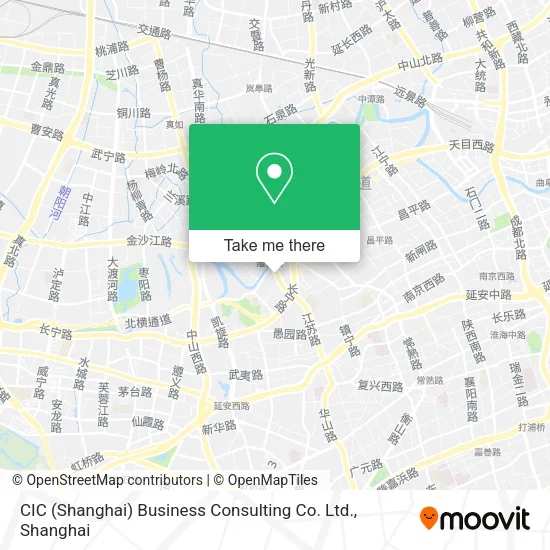 CIC (Shanghai) Business Consulting Co. Ltd. map