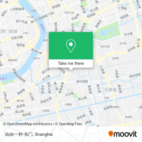 由由一村-东门 map