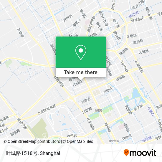 叶城路1518号 map