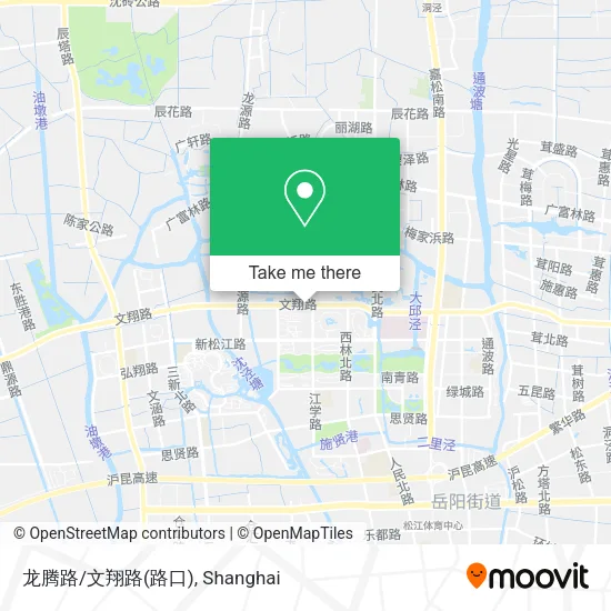 龙腾路/文翔路(路口) map