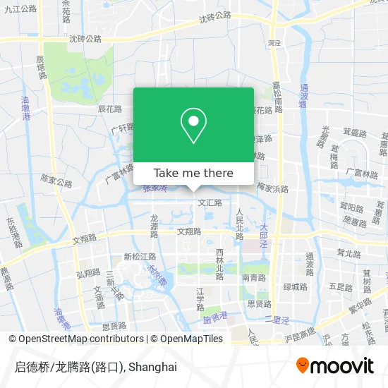 启德桥/龙腾路(路口) map
