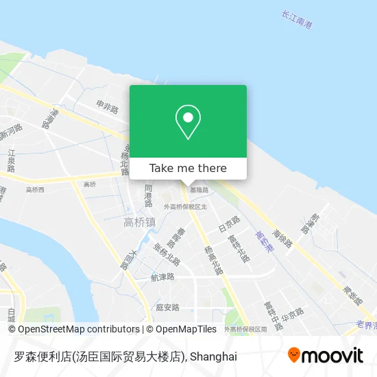 罗森便利店(汤臣国际贸易大楼店) map