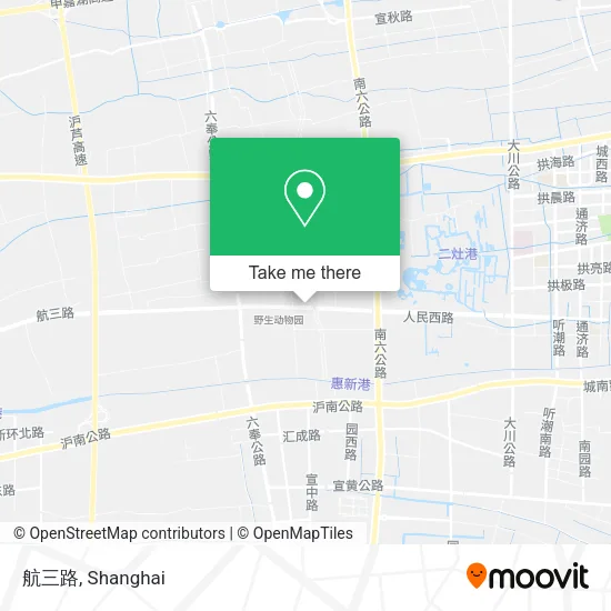 航三路 map