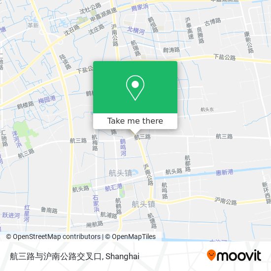 航三路与沪南公路交叉口 map