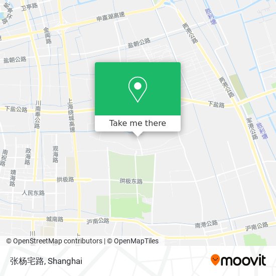 张杨宅路 map