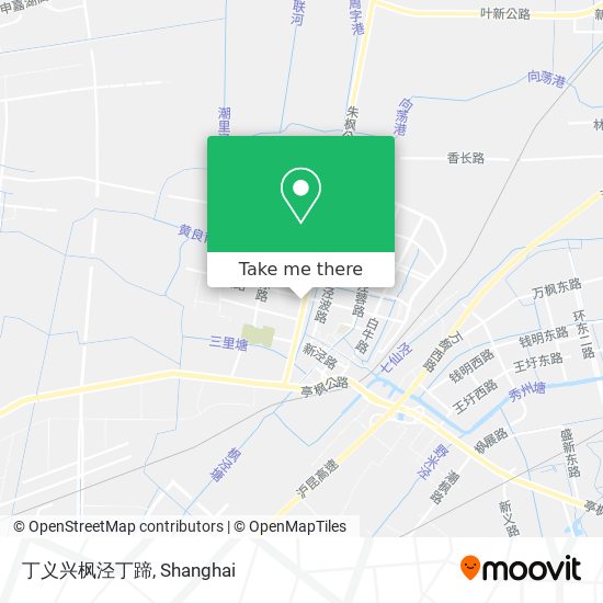 丁义兴枫泾丁蹄 map
