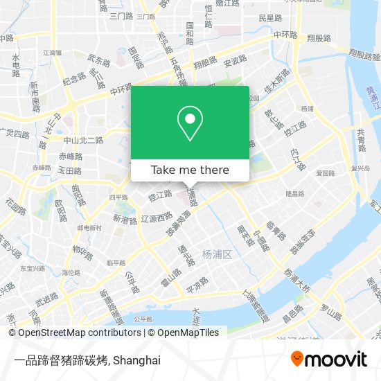 一品蹄督猪蹄碳烤 map