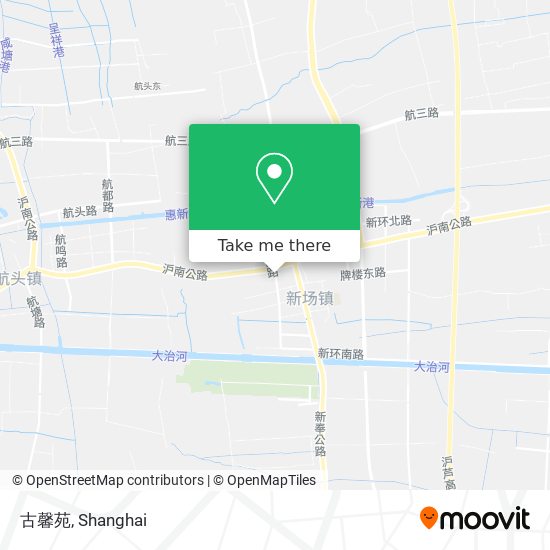 古馨苑 map