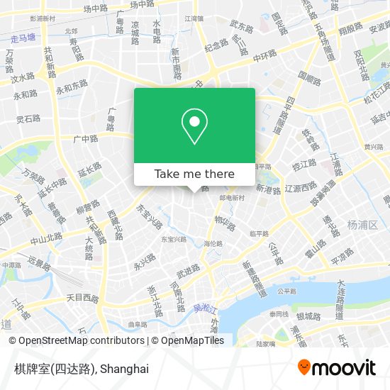 棋牌室(四达路) map