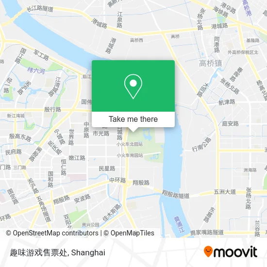 趣味游戏售票处 map