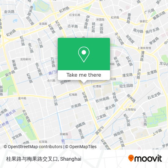 桂果路与梅果路交叉口 map