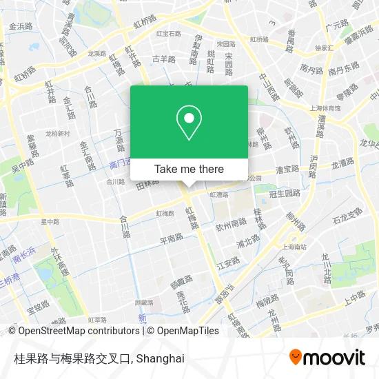 桂果路与梅果路交叉口 map