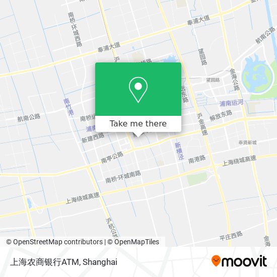 上海农商银行ATM map