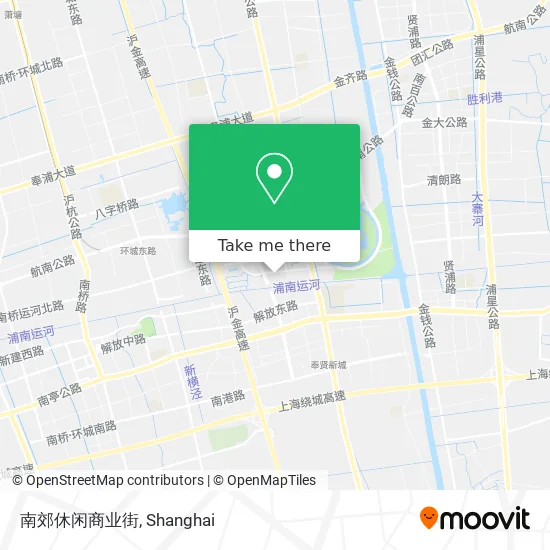 南郊休闲商业街 map