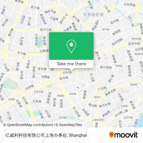 亿威利科技有限公司上海办事处 map