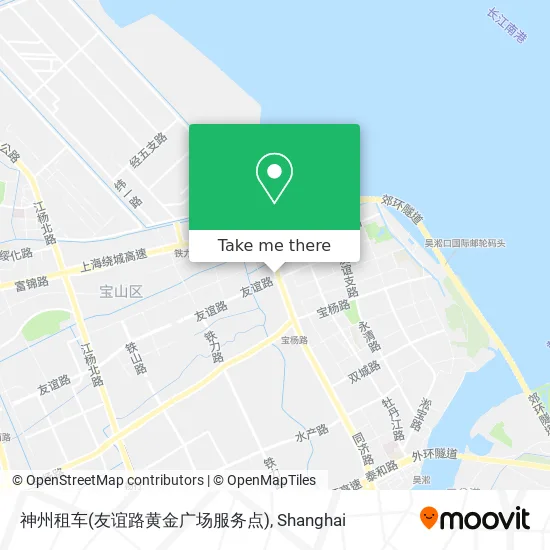 神州租车(友谊路黄金广场服务点) map