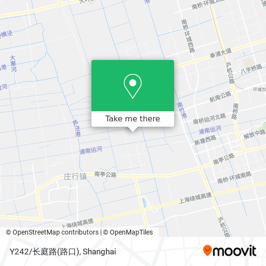 Y242/长庭路(路口) map