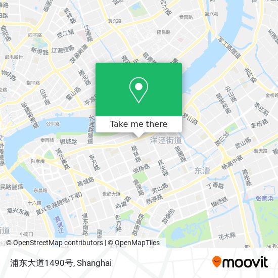 浦东大道1490号 map