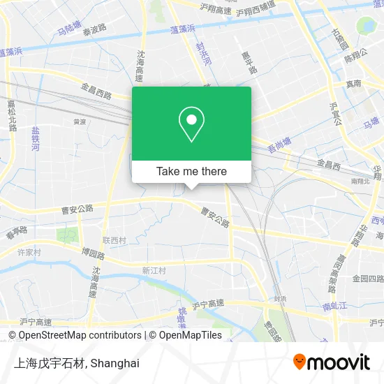 上海戊宇石材 map