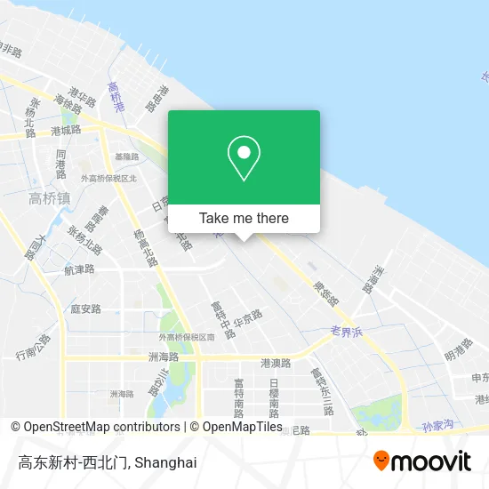 高东新村-西北门 map