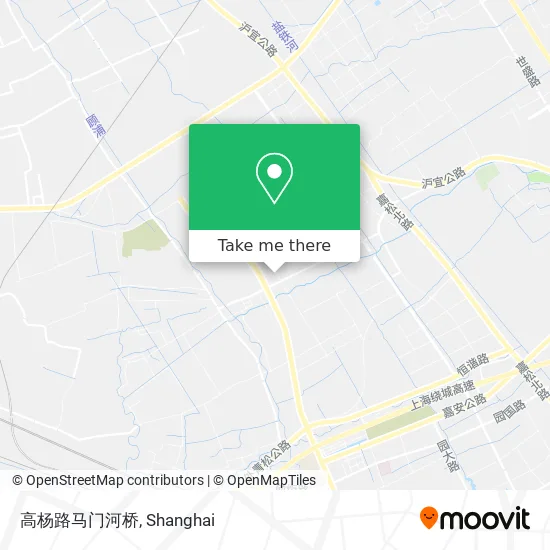 高杨路马门河桥 map
