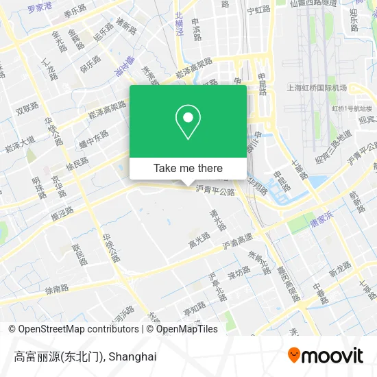 高富丽源(东北门) map
