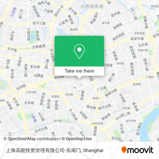 上海高能投资管理有限公司-东南门 map