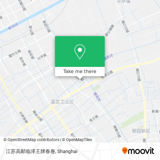 江苏高邮临泽王牌春卷 map
