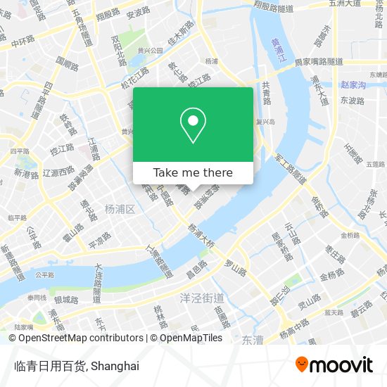 临青日用百货 map
