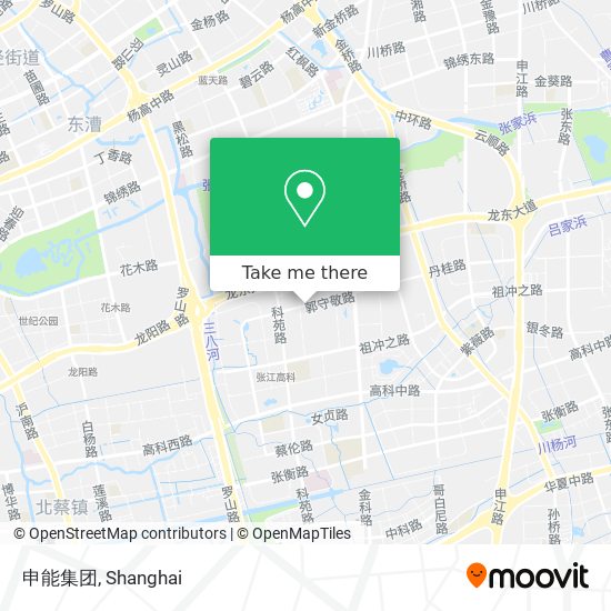 申能集团 map