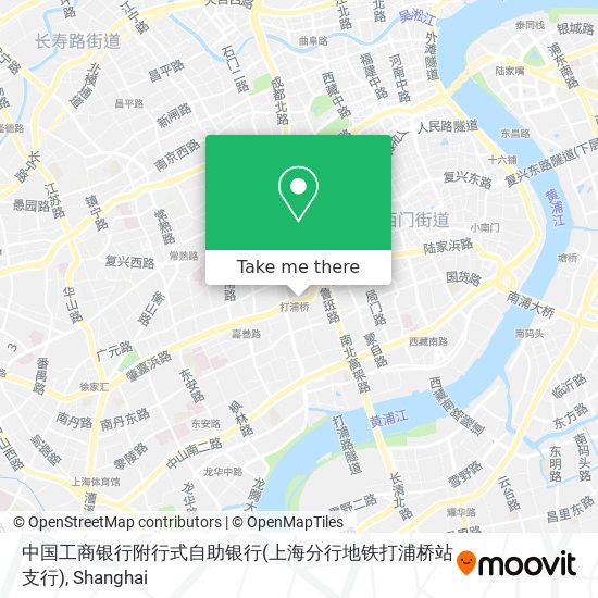 中国工商银行附行式自助银行(上海分行地铁打浦桥站支行) map