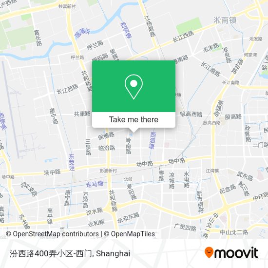 汾西路400弄小区-西门 map