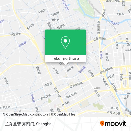 兰乔圣菲-东南门 map