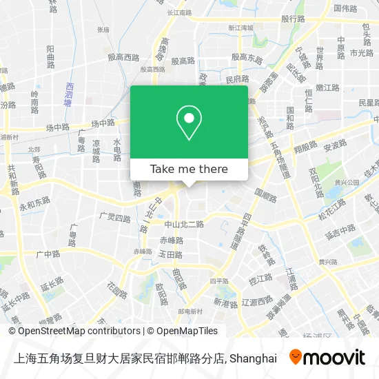 上海五角场复旦财大居家民宿邯郸路分店 map
