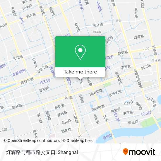 灯辉路与都市路交叉口 map