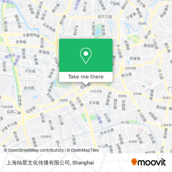 上海灿星文化传播有限公司 map