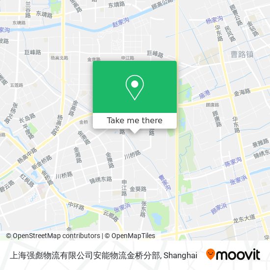 上海强彪物流有限公司安能物流金桥分部 map