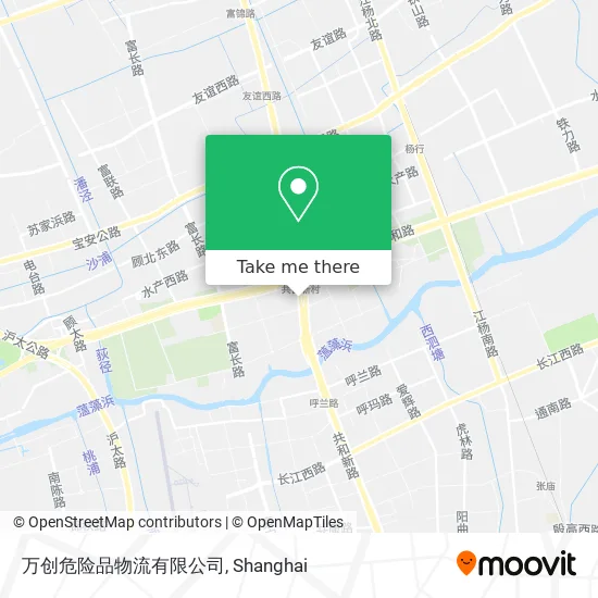 万创危险品物流有限公司 map