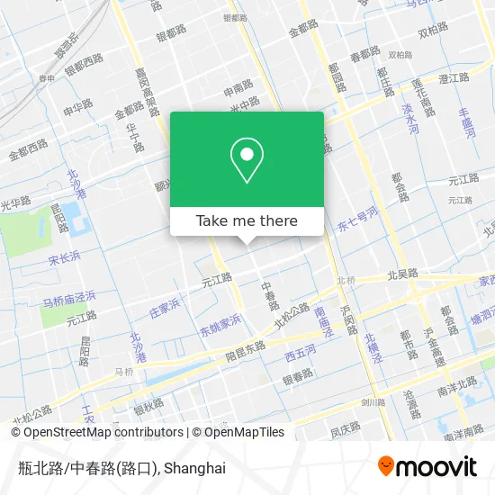 瓶北路/中春路(路口) map
