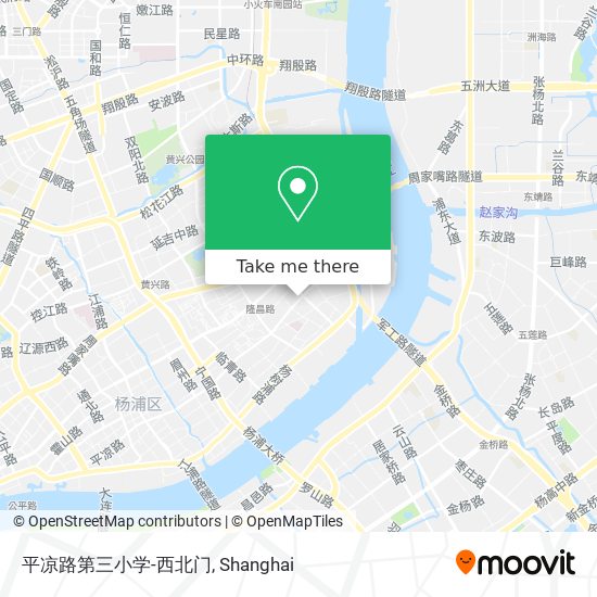 平凉路第三小学-西北门 map